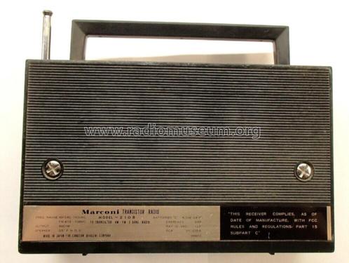 AM-FM 10 Transistor Marconi 2108; Toshiba Corporation; (ID = 2422756) Radio