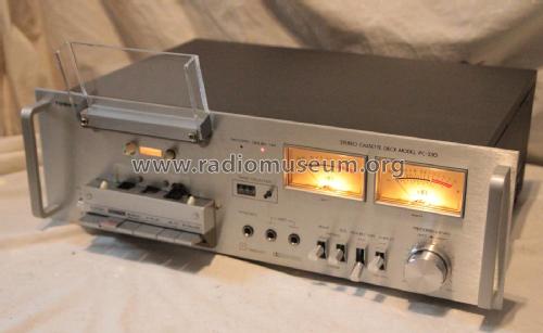 Stereo Cassette Deck PC-330; Toshiba Corporation; (ID = 2236521) Sonido-V