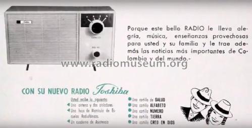 Radio receiver Sutatenza 7TH-578S; Toshiba Corporation; (ID = 2233168) Radio