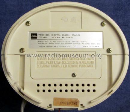 RC-693F; Toshiba Corporation; (ID = 1604370) Radio