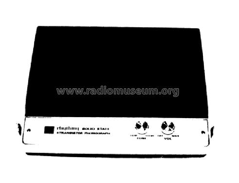 rhythmy Solid State 4 Transistor Phonograph GP-17; Toshiba Corporation; (ID = 1704870) R-Player