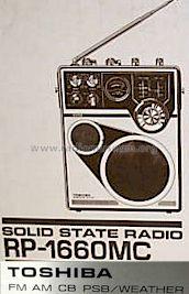RP-1660MC; Toshiba Corporation; (ID = 627803) Radio