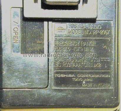 RP-2057; Toshiba Corporation; (ID = 1491096) Radio