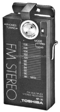 FM-Stereo RP-30; Toshiba Corporation; (ID = 1575203) Radio