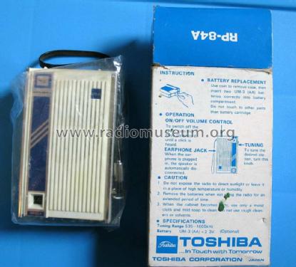 RP-84A; Toshiba Corporation; (ID = 1428586) Radio