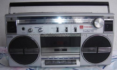 BomBeat 110 - Stereo Radio Cassette Recorder RT-110S; Toshiba Corporation; (ID = 1607264) Radio