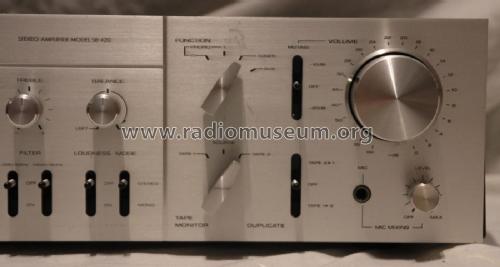 Stereo Amplifier SB-420; Toshiba Corporation; (ID = 2235435) Ampl/Mixer