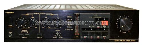 Stereo Amplifier SB-M55; Toshiba Corporation; (ID = 1939193) Ampl/Mixer