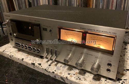 Stereo Cassette Deck PC-530; Toshiba Corporation; (ID = 2445952) Reg-Riprod