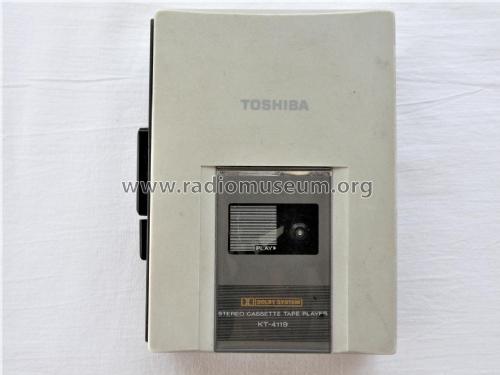 Stereo Cassette Tape Player KT-4119; Toshiba Corporation; (ID = 2522890) Ton-Bild