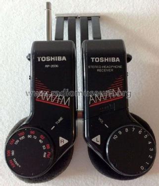Stereo Headphone Receiver RP-2036; Toshiba Corporation; (ID = 2110152) Radio
