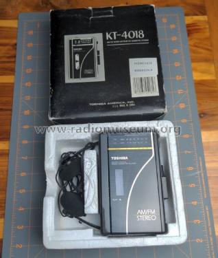 Stereo Radio Cassette Player KT-4018; Toshiba Corporation; (ID = 2978283) Radio