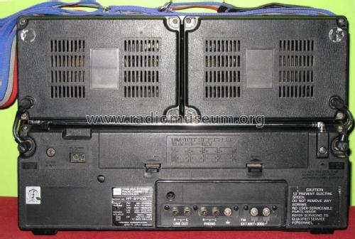Stereo Radio Cassette Recorder RT-8710S; Toshiba Corporation; (ID = 833525) Radio