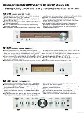 Stereo Tuner ST-335; Toshiba Corporation; (ID = 1856512) Radio