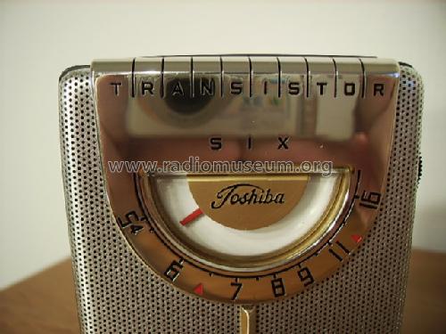Transistor Six 'Bathroom Scale' 6 TP-31A; Toshiba Corporation; (ID = 1140798) Radio