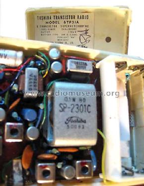 Transistor Six 'Bathroom Scale' 6 TP-31A; Toshiba Corporation; (ID = 496122) Radio