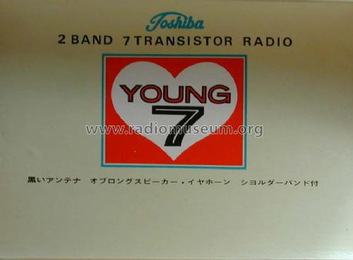 Young Seven 7P-77S; Toshiba Corporation; (ID = 1395896) Radio