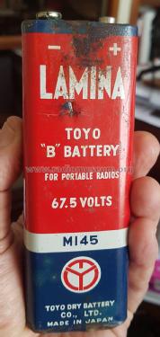 Lamina Toyo 'B' Battery MI45; Toyo Dry Battery Co. (ID = 2670036) Power-S