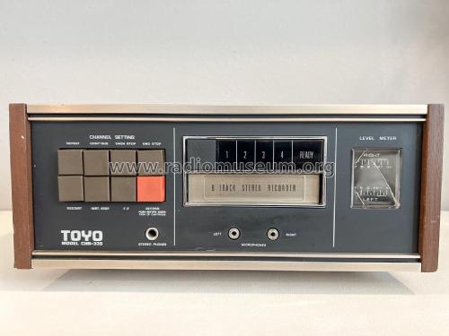 8 Track Stereo Recorder CHR-335 ; Toyo Radio Co., Ltd. (ID = 2779812) Sonido-V