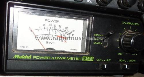 Power & SWR Meter MR-2000; Maldol; where? (ID = 1871486) Amateur-D