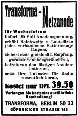 Netzanode ; Transforma; Berlin (ID = 1776699) Aliment.