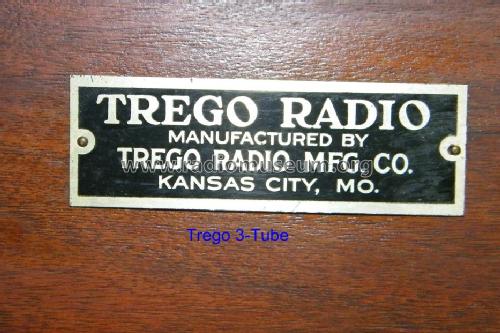 Trego Venus 3-tube receiver; Trego Radio Manuf. (ID = 985929) Radio