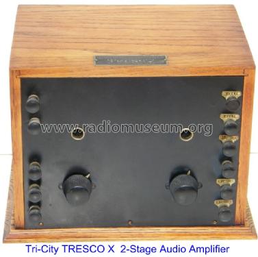 Two-Stage Audio Amplifier Y; Tri-City Radio (ID = 871410) Ampl/Mixer