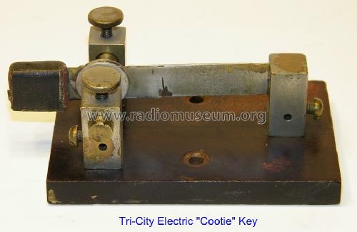 Cootie Key No. YM-6; Tri-City Radio (ID = 1385015) Morse+TTY