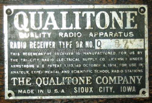 Qualitone BR; Tri-City Radio (ID = 265174) Radio