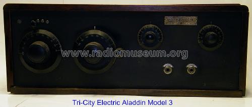 The Aladdin Low Loss Receiver Model 3; Tri-City Radio (ID = 1628733) Radio