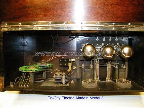 The Aladdin Low Loss Receiver Model 3; Tri-City Radio (ID = 1628742) Radio