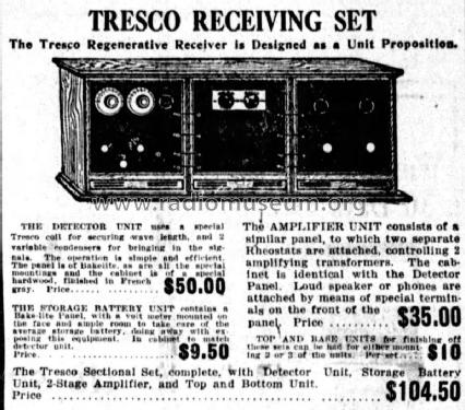 Tresco Sectional Universal; Tri-City Radio (ID = 1766620) Radio