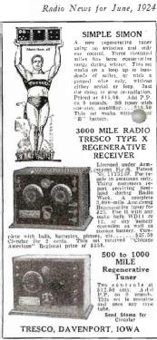 Tresco SS1 Simple Simon; Tri-City Radio (ID = 1542381) Radio