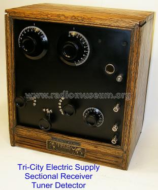 Tuner and Detector Unit ; Tri-City Radio (ID = 1239686) Radio
