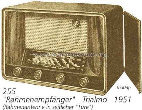 Rahmenempfänger 255; Trialmo AG, Zürich (ID = 2548) Radio