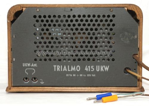415 UKW ; Trialmo AG, Zürich (ID = 1277133) Radio