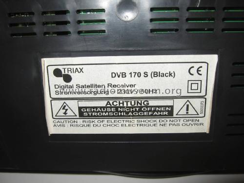 Digital Satellite-Receiver DVB 170 S; Triax A/S; Hornsyld (ID = 2688469) DIG/SAT