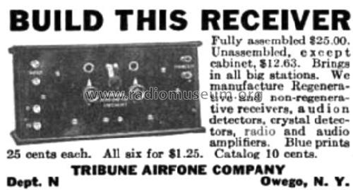 Tribune Airfone Receiver ; Tribune Airfone Co.; (ID = 1447525) Radio