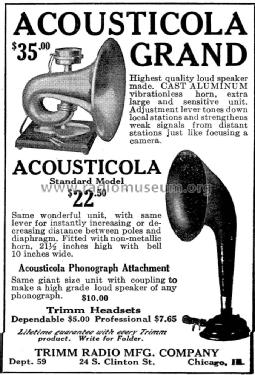 Acousticola Grand ; Trimm; Libertyville (ID = 1257528) Speaker-P