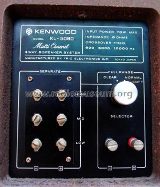 4 Way Speaker System KL-5080; Kenwood, Trio- (ID = 1923135) Parlante