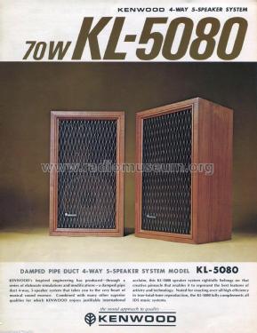 4 Way Speaker System KL-5080; Kenwood, Trio- (ID = 1923136) Speaker-P