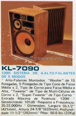 5Way 6Speaker System KL-7090; Kenwood, Trio- (ID = 1996489) Speaker-P