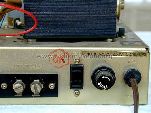 All Transistor AM-FM Automatic Stereo Receiver TK 60; Kenwood, Trio- (ID = 1480993) Radio