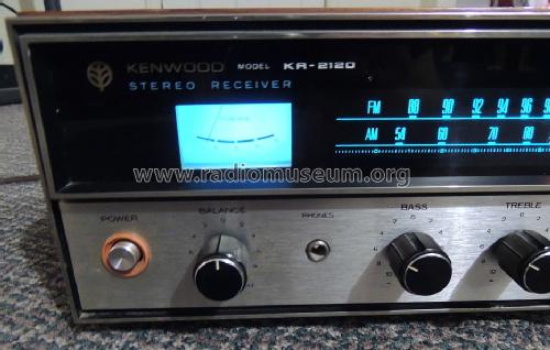 AM/FM Receiver KR-2120; Kenwood, Trio- (ID = 1460059) Radio