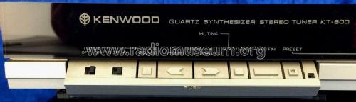 Quartz Synthesizer Stereo Tuner KT-800; Kenwood, Trio- (ID = 2620479) Radio