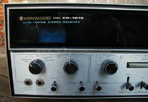 Auto Tuning Stereo Receiver KR-7070; Kenwood, Trio- (ID = 607557) Radio