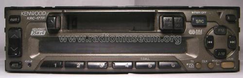 Cassette Receiver KCR-177RG; Kenwood, Trio- (ID = 1895327) Autoradio