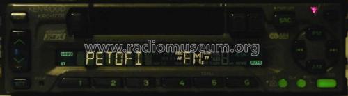 Cassette Receiver KCR-177RG; Kenwood, Trio- (ID = 1895331) Autoradio