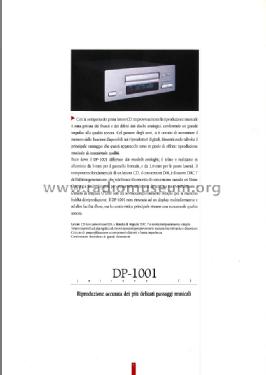 Compact Disc Player DP-1001; Kenwood, Trio- (ID = 1540406) Ton-Bild