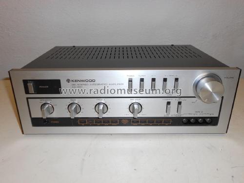 DC Stereo Integrated Amplifier KA-400; Kenwood, Trio- (ID = 2240188) Ampl/Mixer